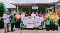 Alimudin dalam agenda santunan PUI di Bantargebang